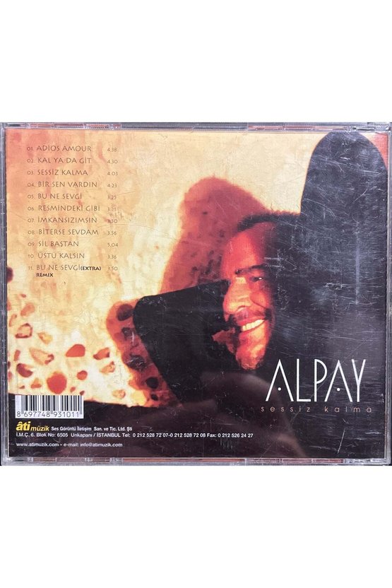 (Plak Değildir CD dir) CD Alpay Sessiz Kalma CD