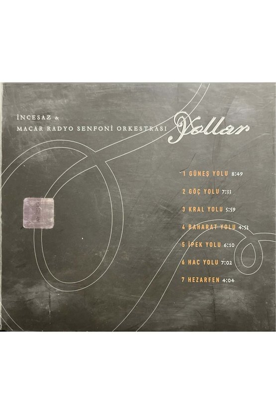 (Plak Değildir CD dir) CD Türk Hava Yolları Yollar CD