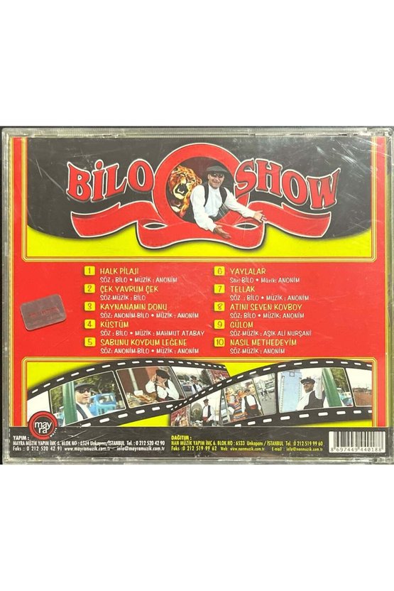 (Plak Değildir CD dir) CD Bilo Show CD