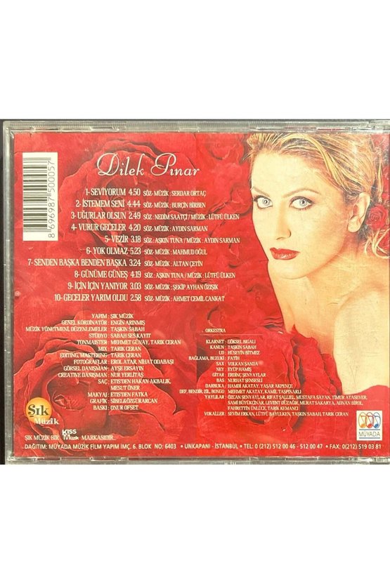 (Plak Değildir CD dir) CD Dilek Pınar Uğurlar Olsun CD