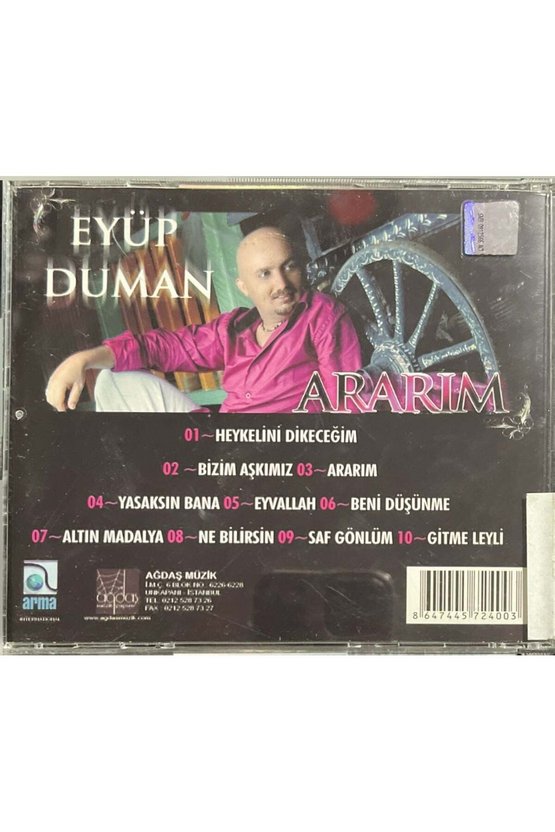 (Plak Değildir CD dir) CD Eyüp Duman Ararım CD