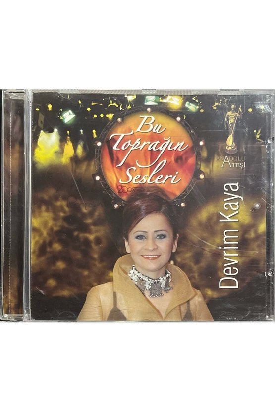 (Plak Değildir CD dir) CD Devrim Kaya Bu Toprağın Sesleri CD