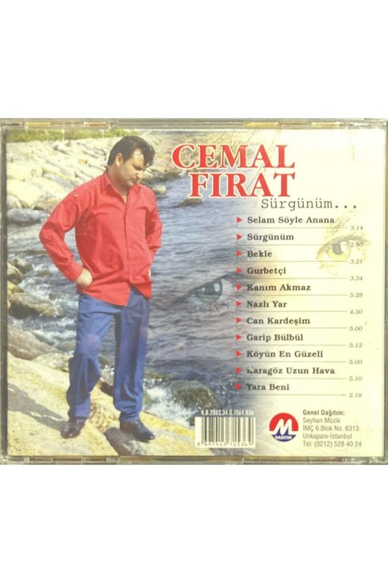 (Plak Değildir CD dir) CD Cemal Fırat Sürgünüm CD