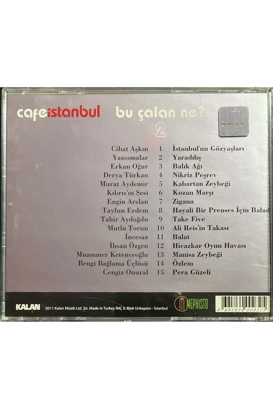 (Plak Değildir CD dir) CD Bu Çalan Ne? 2 CD