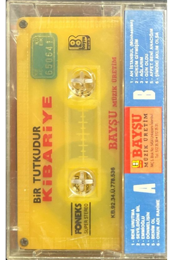 (Plak Değildir KASET tir) Kibariye Bir Tutkudur Kaset