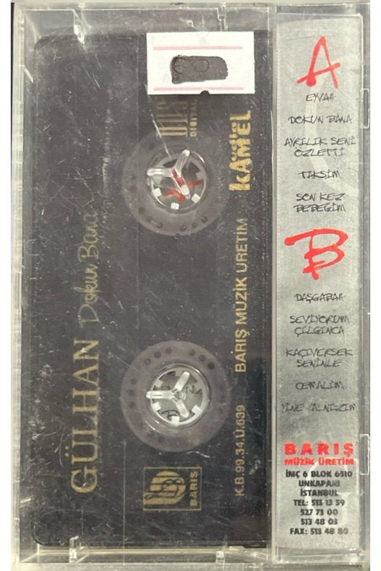 (Plak Değildir KASET tir) Gülhan Dokun Bana Kaset