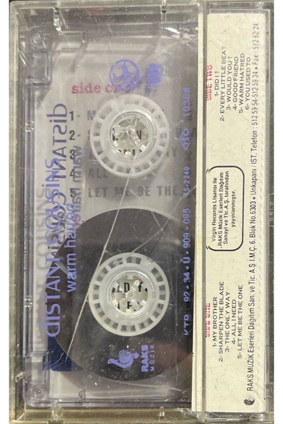 (Plak Değildir KASET tir) Distant Cousins Warm Hatred Kaset