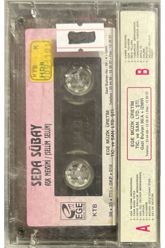 (Plak Değildir KASET tir) Seda Sübay Aşk Mevsimi (Sellim Sellim) Kaset