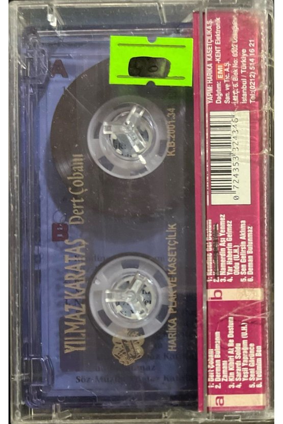 (Plak Değildir KASET tir) Yılmaz Karataş Dert Çobanı Kaset