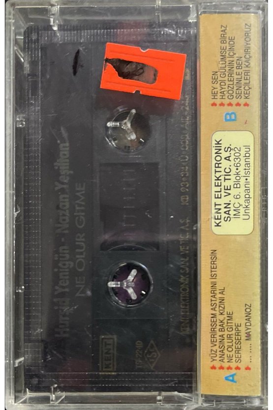 (Plak Değildir KASET tir) Hurşid Yenigün Nazan Yeşiltan Ne Olur Gitme Kaset