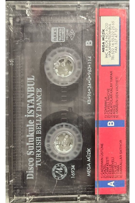 (Plak Değildir KASET tir) Disco Sulukule İstanbul Kaset