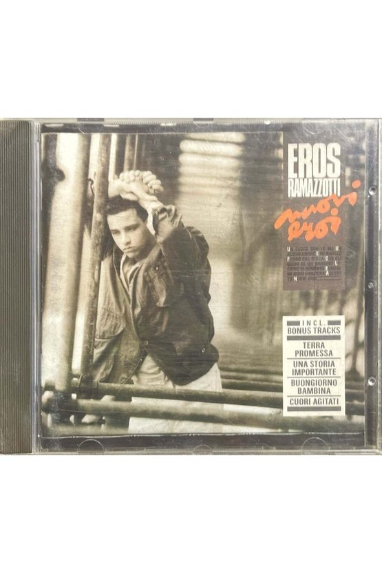 (Plak Değildir CD dir) CD Eros Ramazotti Nuovi Eroi CD