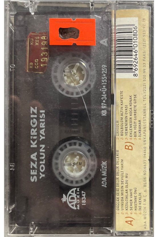 (Plak Değildir KASET tir) Seza Kırgız Yolları Almışlar Kaset