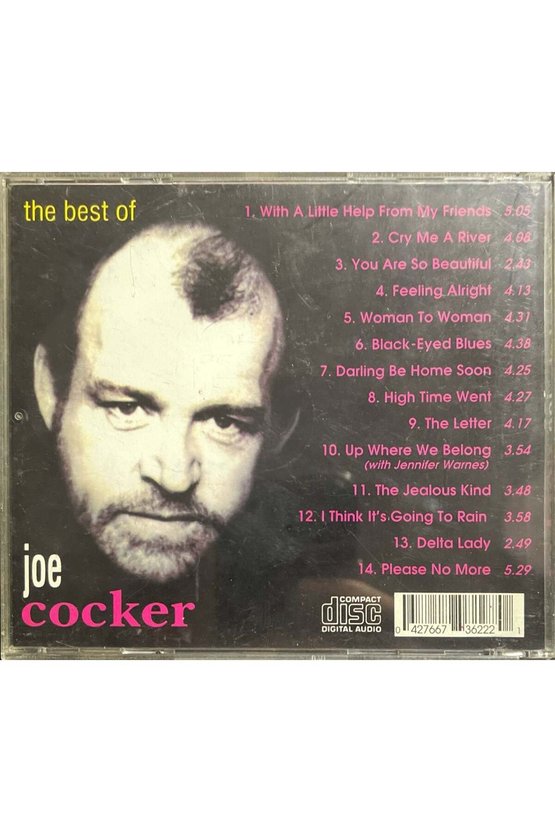 (Plak Değildir CD dir) CD The Best Of Joe Cocker CD