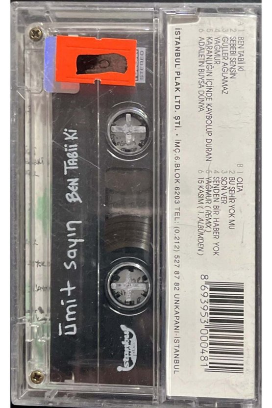 (Plak Değildir KASET tir) Ümit Sayın Ben Tabii Ki Kaset