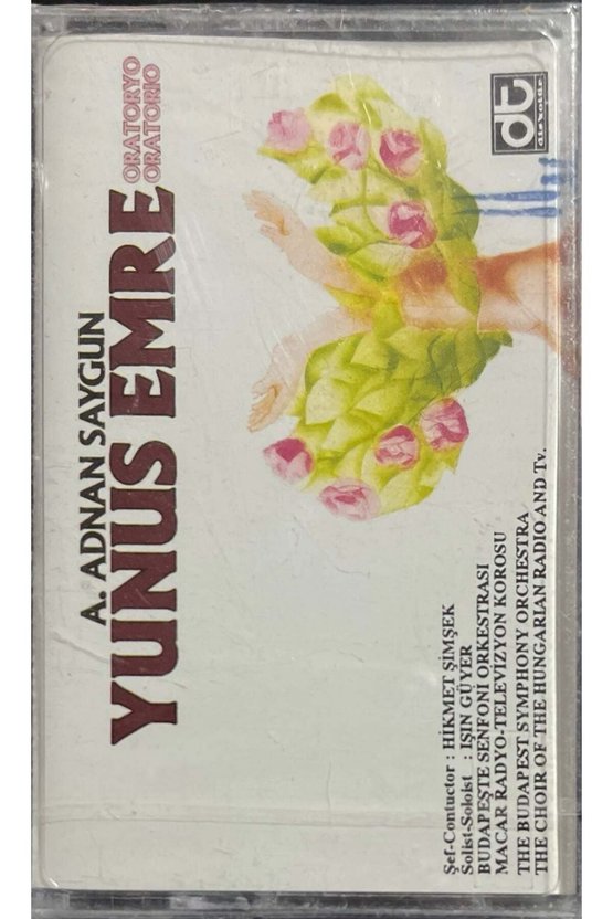 (Plak Değildir KASET tir) A. Adnan Saygun Yunus Emre Açılmamış Jelatininde Kaset