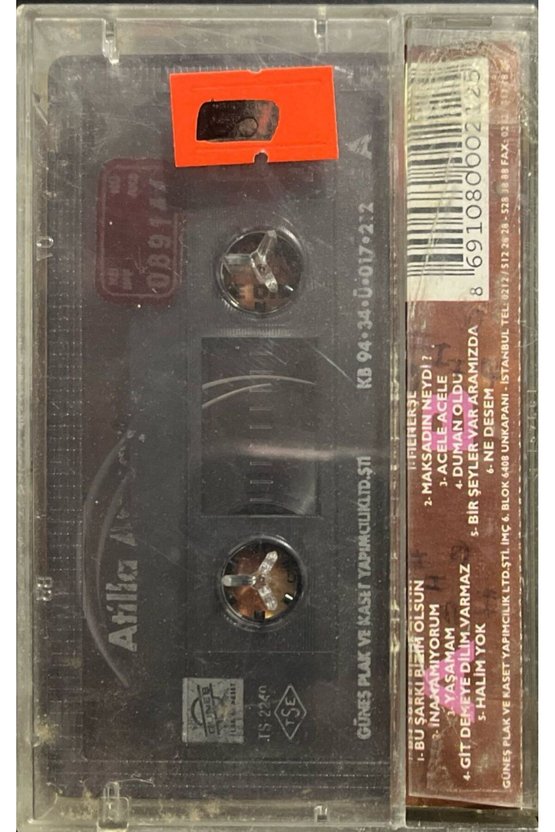 (Plak Değildir KASET tir) Atilla Atasoy 94 Kaset