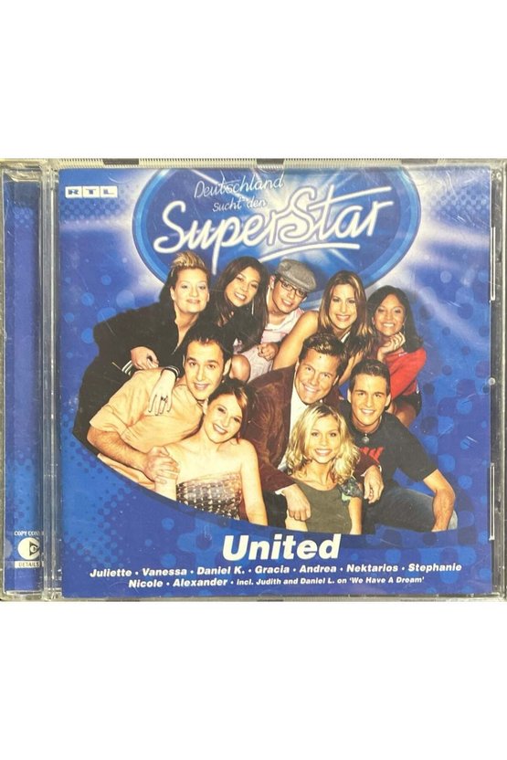 (Plak Değildir CD dir) CD Super Star United CD