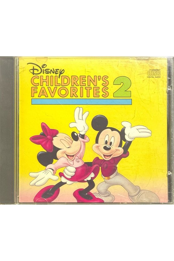 (Plak Değildir CD dir) CD Disney Childrens Favorites-2 CD