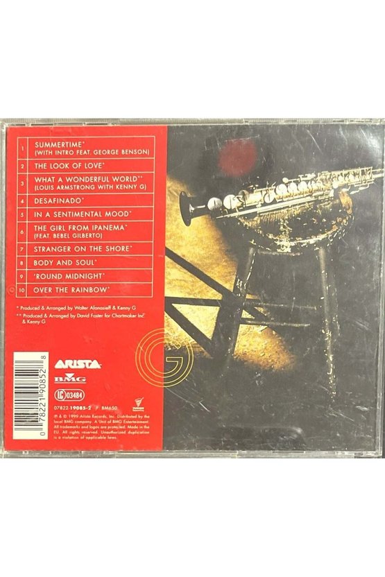 (Plak Değildir CD dir) CD Kenny G Classics In The Key Of G CD