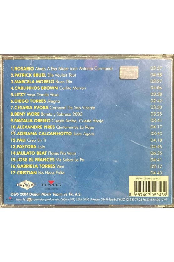 (Plak Değildir CD dir) CD Cafe Latino Vol.2 CD