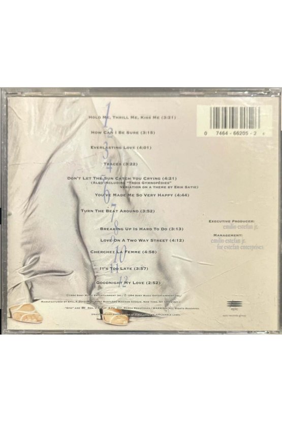 (Plak Değildir CD dir) CD Gloria Estefan Hold Me Thrill Me Kiss Me CD