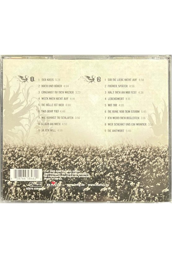 (Plak Değildir CD dir) CD Maffay Laut - Leise Double CD