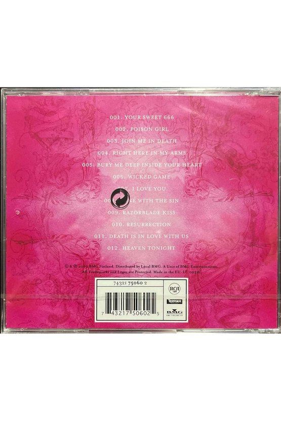 (Plak Değildir CD dir) CD Him Razorblade Romance CD