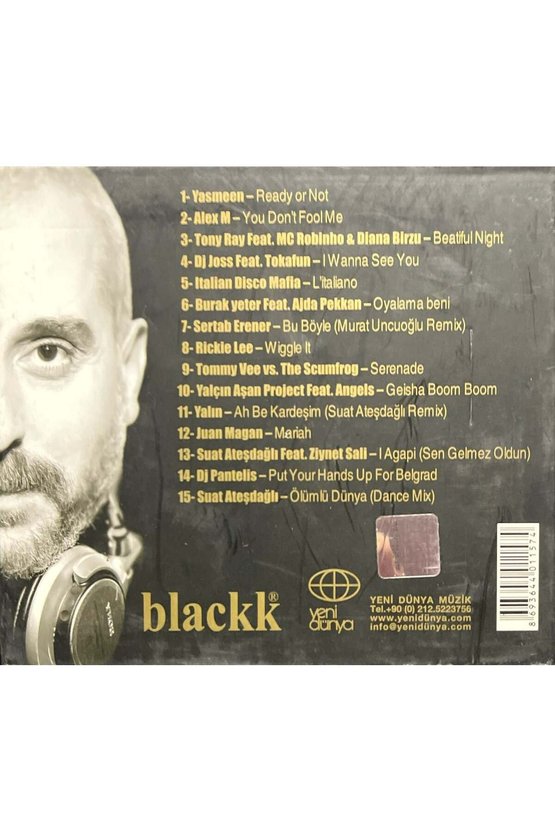 (Plak Değildir CD dir) CD Suat Ateşdağlı Blackk CD
