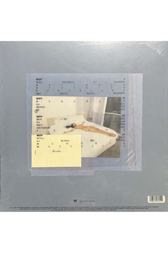 Rosalia Lux (Crystal Clear Vinyl) Double LP Plak