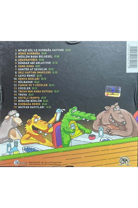 (Plak Değildir CD dir) CD Ata Demirer Makara CD