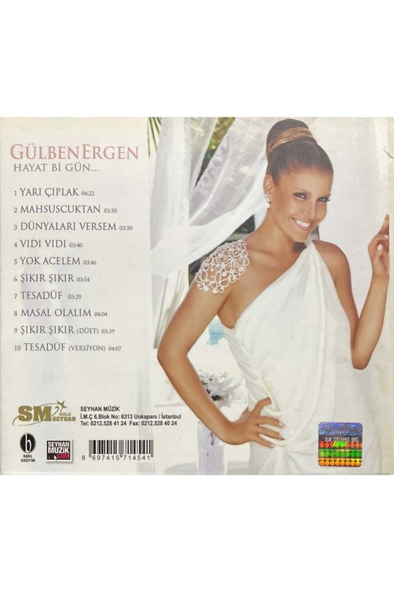 (Plak Değildir CD dir) CD Gülben Ergen Hayat Bi Gün... CD
