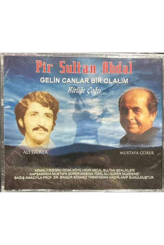 (Plak Değildir CD dir) CD Pir Sultan Abdal Gelin Canlar Bir Olalım Açılmamış Jelatininde CD