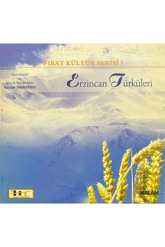 (Plak Değildir CD dir) CD Erzincan Türküleri Double CD