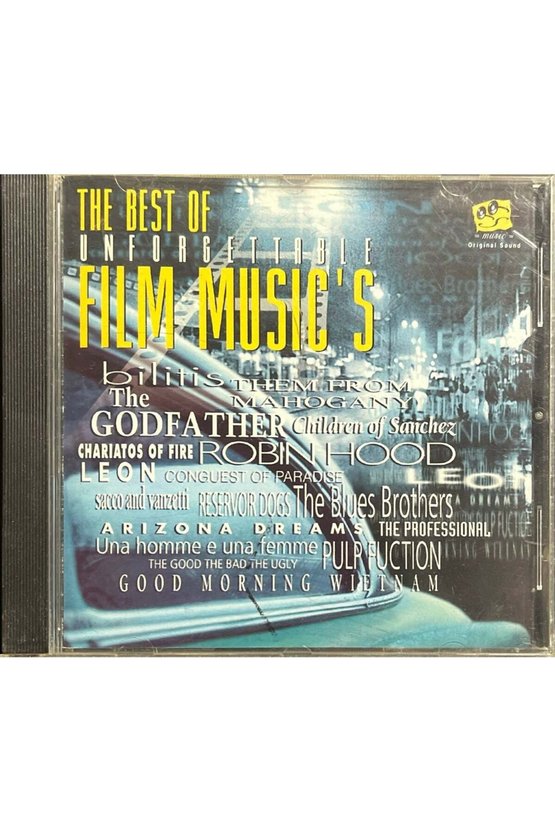 (Plak Değildir CD dir) CD The Best Of Unforgettable Film Musics CD