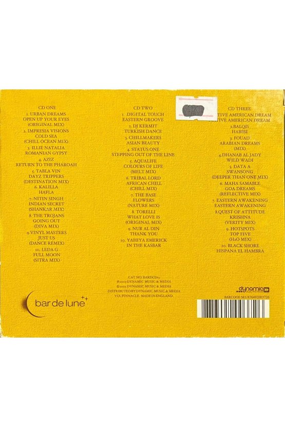 (Plak Değildir CD dir) CD Bedouin Cafe (3 CD Set) CD