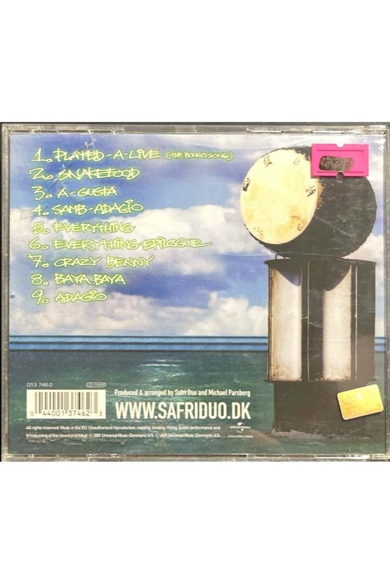 (Plak Değildir CD dir) CD Safri Duo Episode II CD