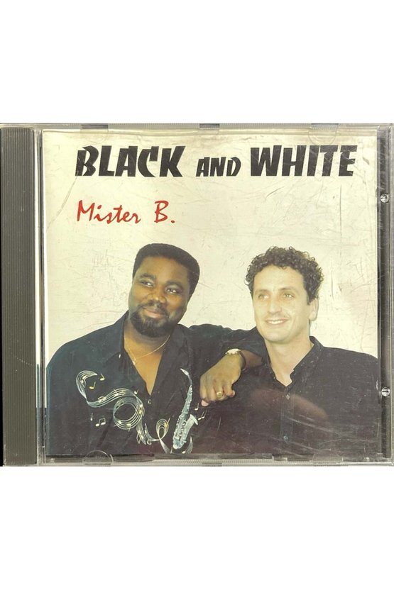 (Plak Değildir CD dir) CD Mister B. CD Black And White CD