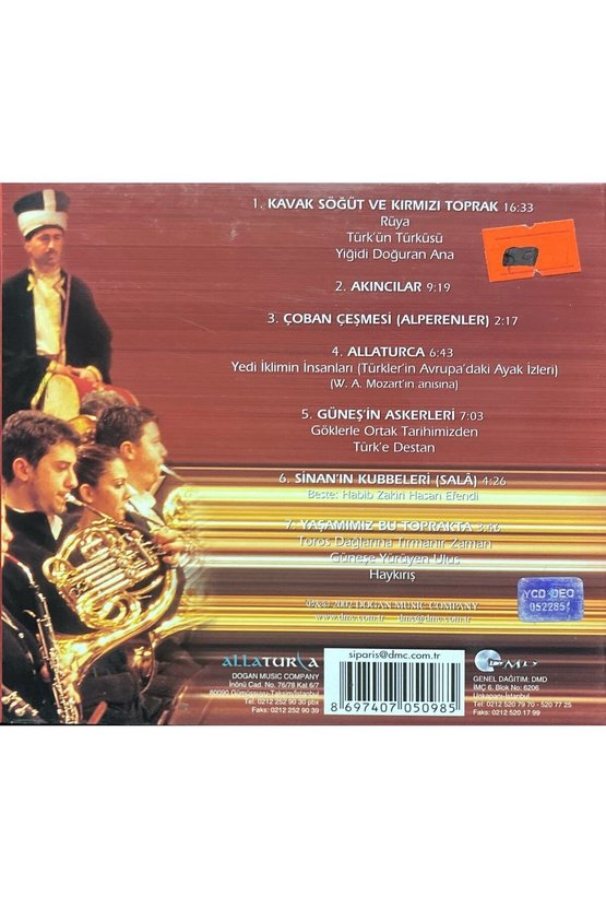 (Plak Değildir CD dir) CD Tuluyhan Uğurlu Senfonik Türk CD