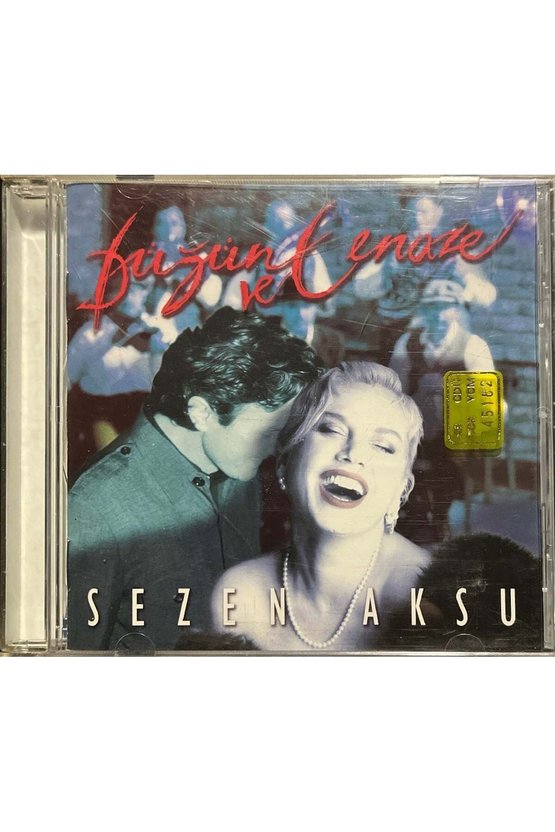(Plak Değildir CD dir) CD Sezen Aksu Düğün ve Cenaze Sarı Bandrollü CD