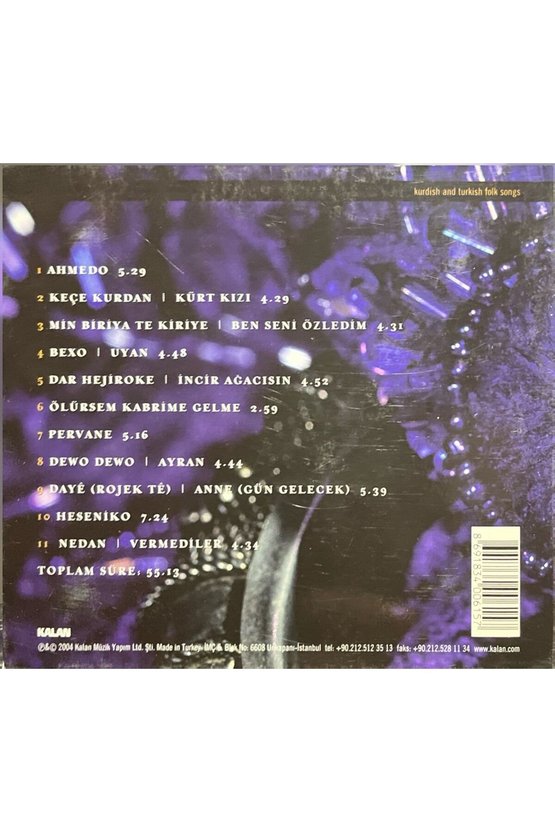 (Plak Değildir CD dir) CD Aynur Keçe Kurdan CD