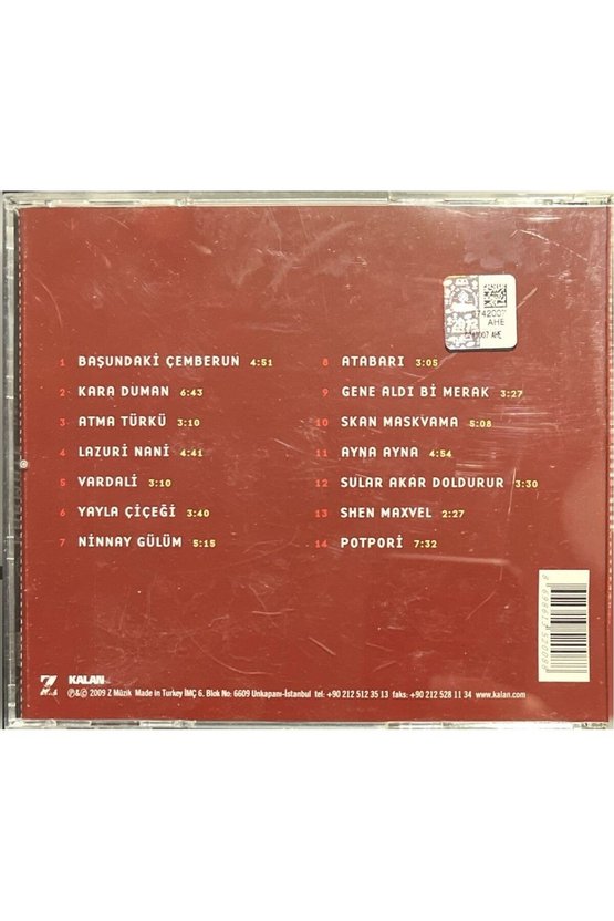 (Plak Değildir CD dir) CD Karmate Nani CD