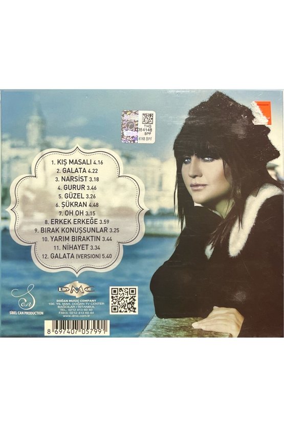 (Plak Değildir CD dir) CD Sibel Can Galata CD