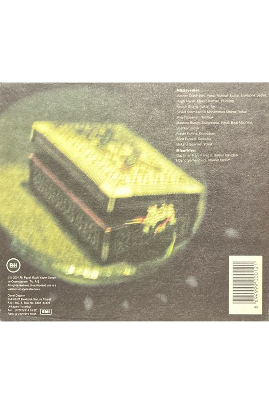 (Plak Değildir CD dir) CD Mercan Dede Seyahatname CD