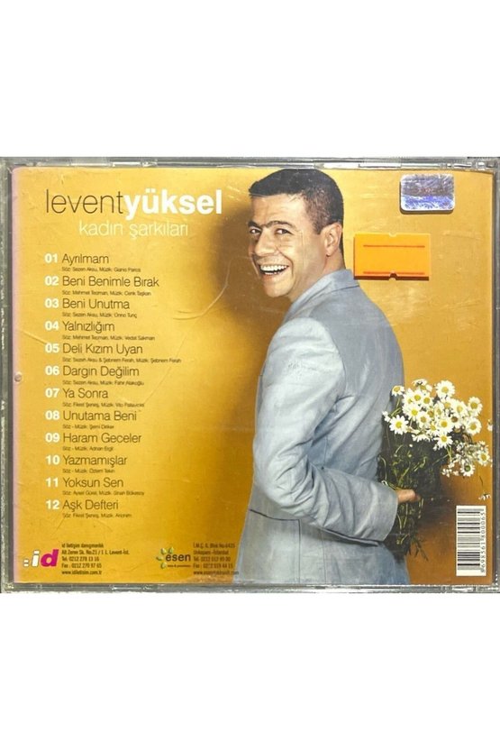 (Plak Değildir CD dir) CD Levent Yüksel Kadın Şarkıları CD