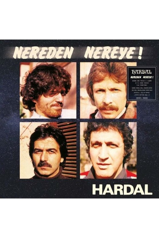 Hardal Nereden Nereye (Limited Edition - Numaralı Siyah Plak) LP Plak