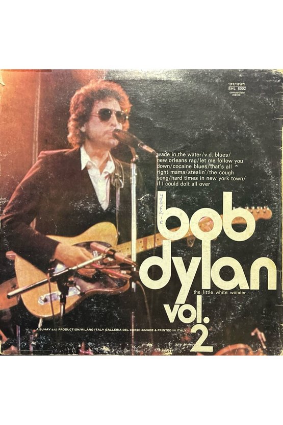 Bob Dylan Vol. 2 LP Plak