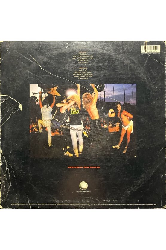 Black N Blue In Heat LP Plak