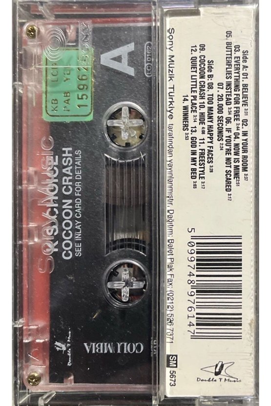 (Plak Değildir KASET tir) Kaset Ks Choice Cocoon Crash Kaset