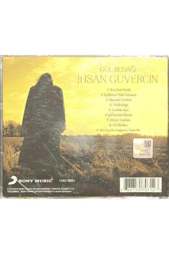 (Plak Değildir CD dir) CD İhsan Güvercin Gül Budağı CD